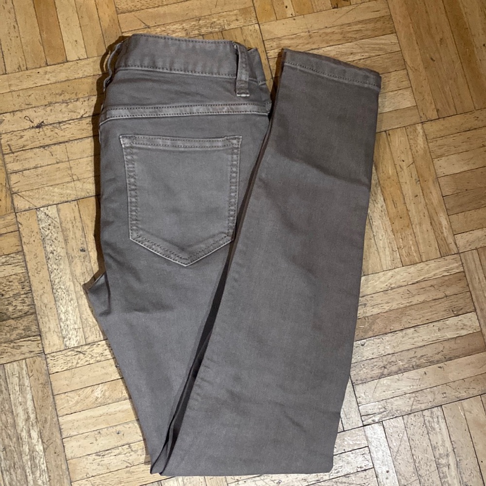 Free people brown/beige jeans in a size 26.